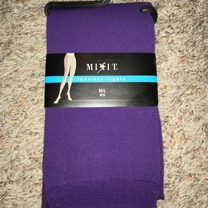 Footless Tights (purple)